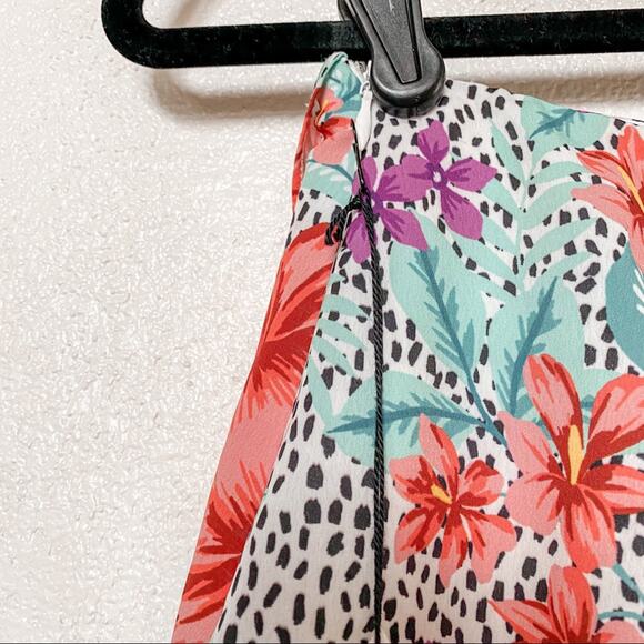 Lost + Wander Flower Power Mint Mini Skirt Size Small - Picture 11 of 13